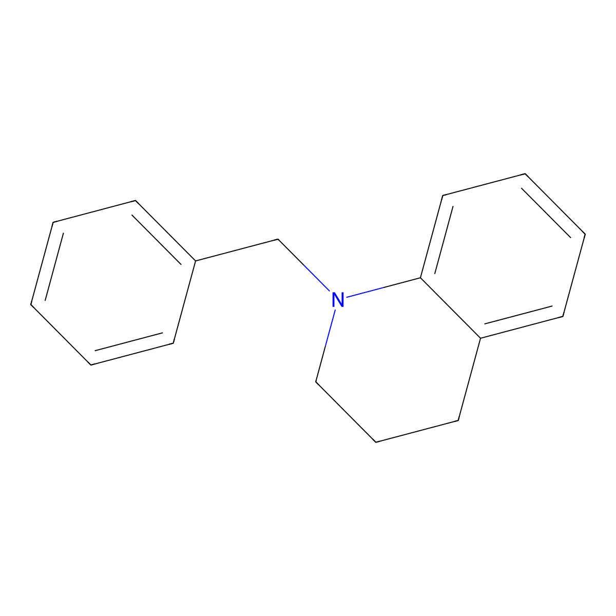 1-Benzyl-1,2,3,4-tetrahydroquinoline molecular structure, CAS 21863-32-1