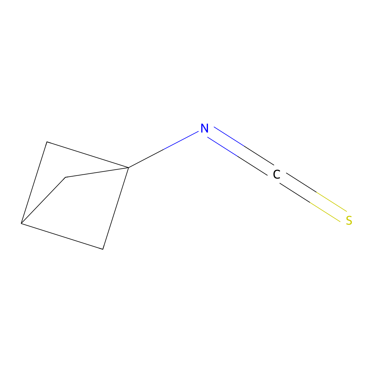 1-Isothiocyanatobicyclo[1.1.1]pentane molecular structure, CAS 2187435-29-4