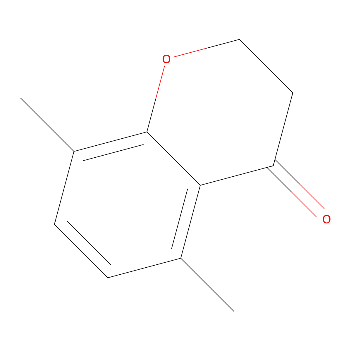 5,8-Dimethyl-2,3-dihydrochromen-4-one molecular structure, CAS 21875-91-2