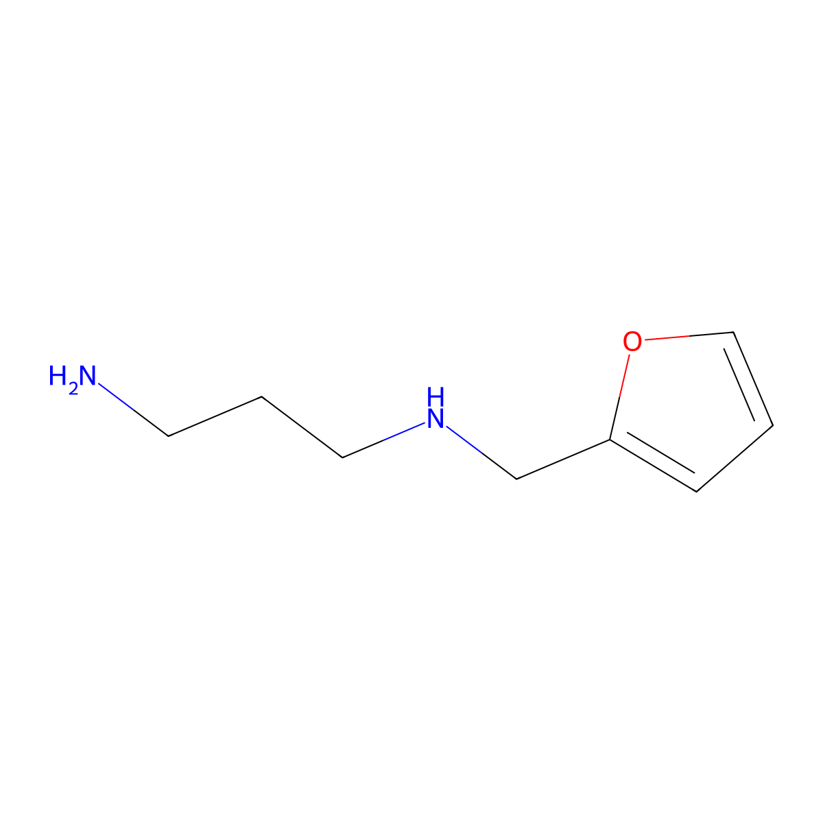 N1-(2-Furylmethyl)-1,3-propanediamine molecular structure, CAS 21878-50-2