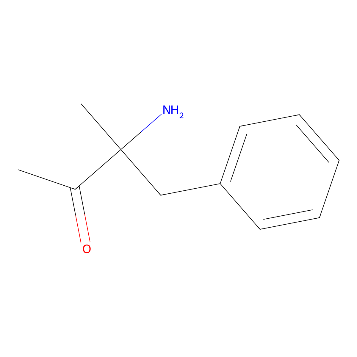 3-Amino-3-methyl-4-phenylbutan-2-one molecular structure, CAS 21878-67-1
