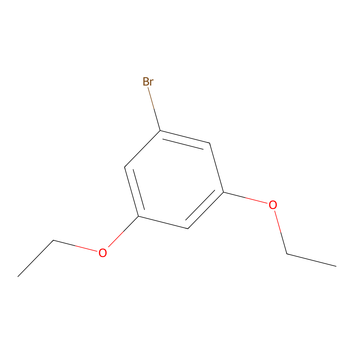 1-Bromo-3,5-diethoxybenZene molecular structure, CAS 2188184-48-5