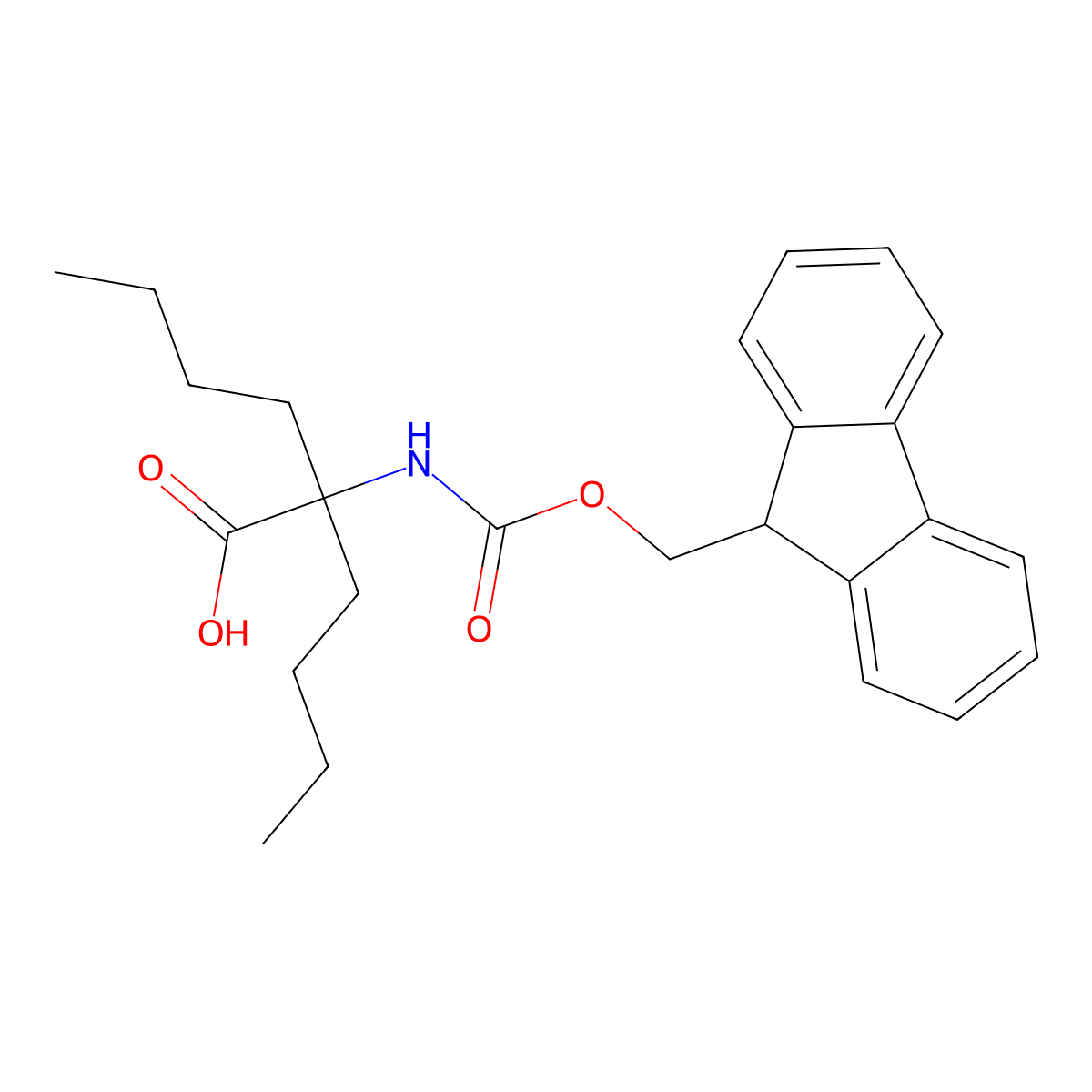 Fmoc-Dbg-OH molecular structure, CAS 218926-48-8