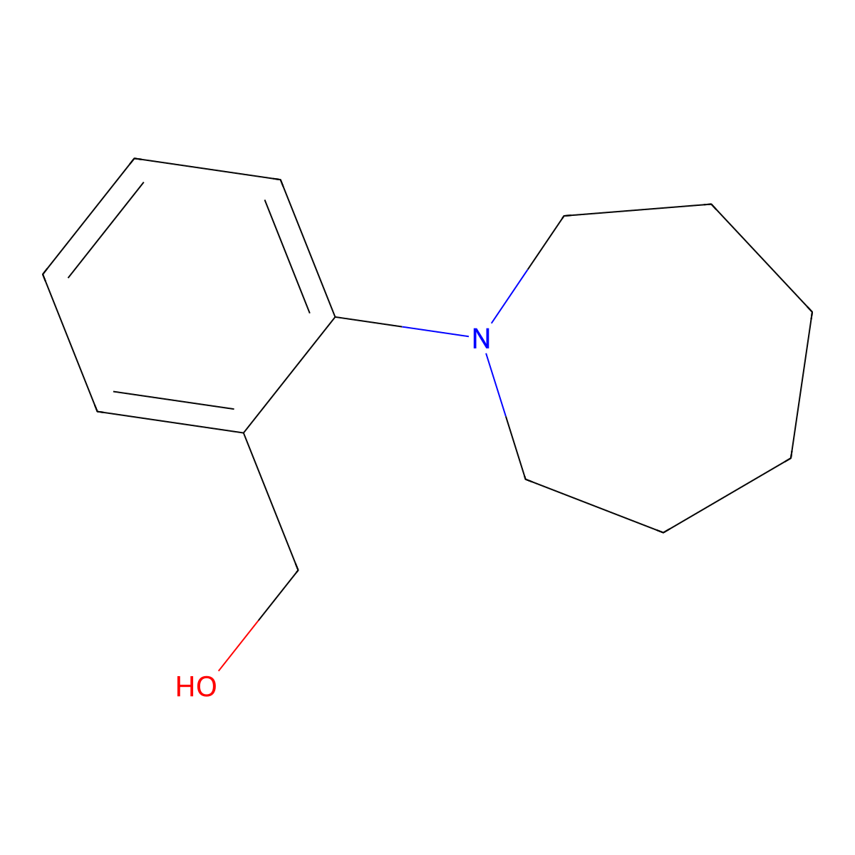 [2-(Azepan-1-yl)phenyl]methanol molecular structure, CAS 218934-17-9