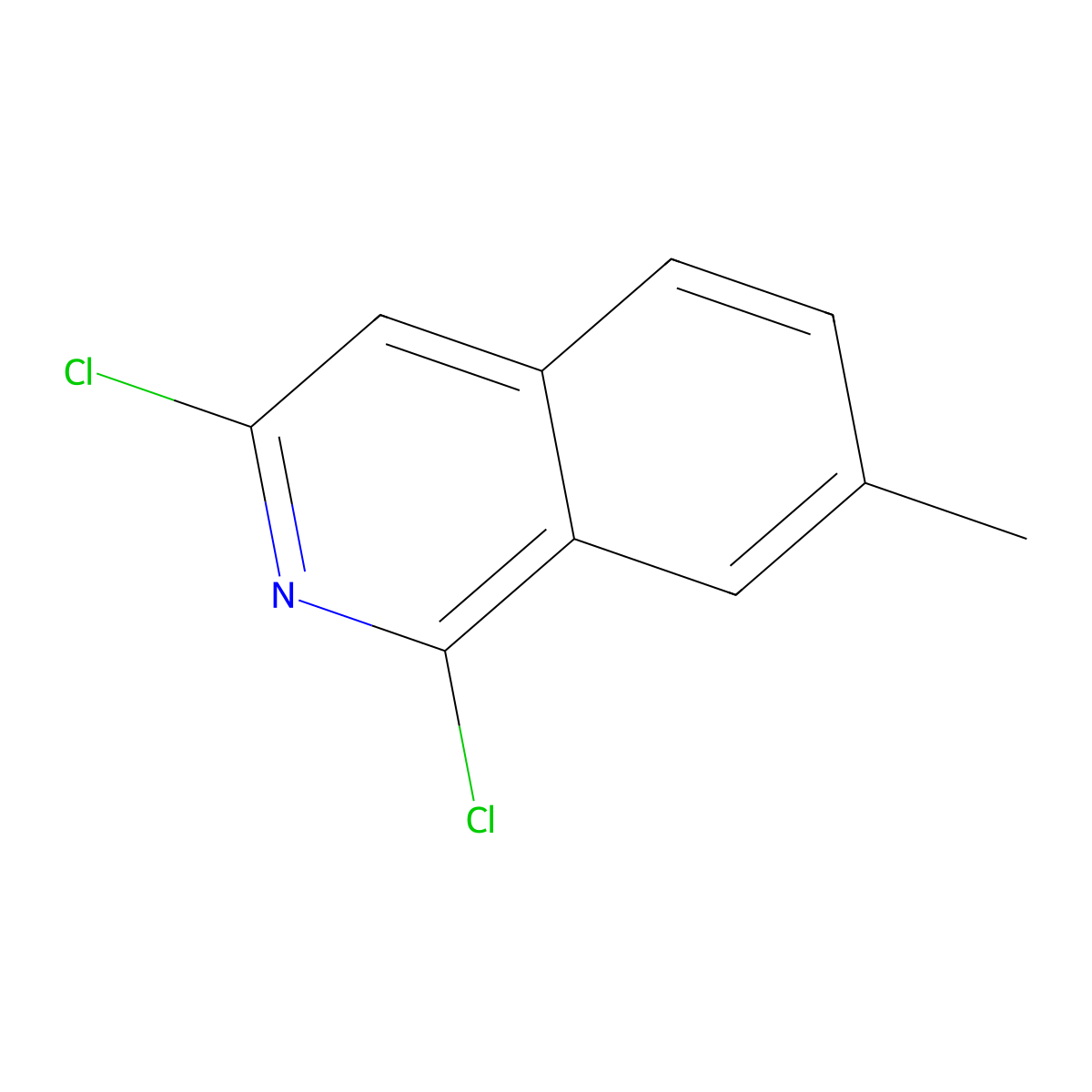 1,3-Dichloro-7-methylisoquinoline molecular structure, CAS 21902-37-4