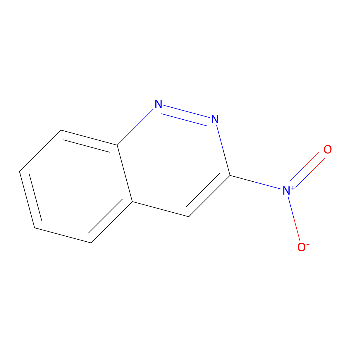3-Nitrocinnoline molecular structure, CAS 21905-82-8