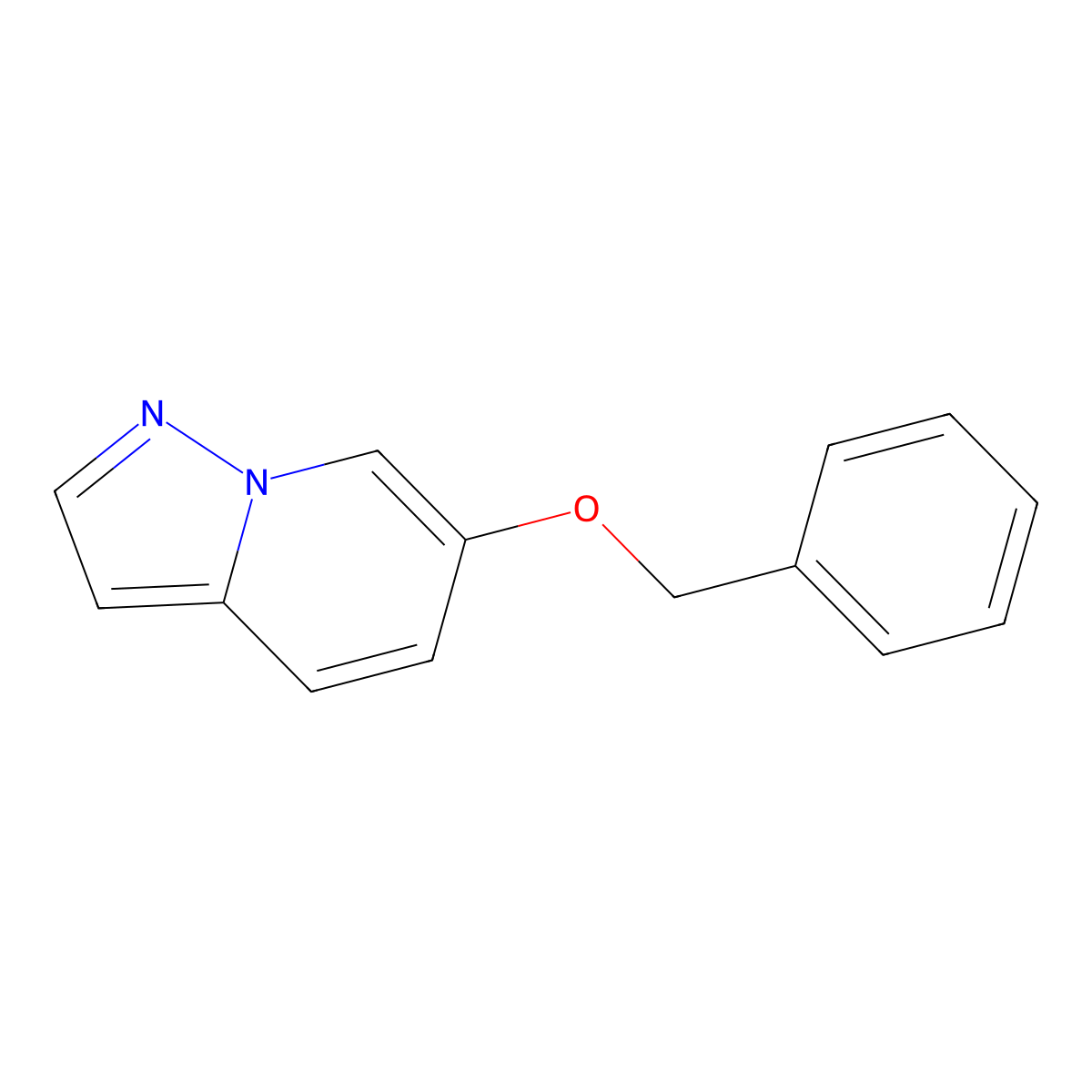 6-(Benzyloxy)pyrazolo[1,5-a]pyridine molecular structure, CAS 2190515-50-3