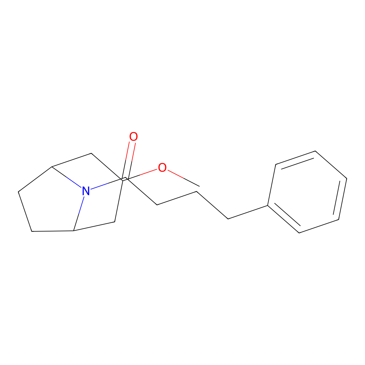 1-{3-Methoxy-8-azabicyclo[3.2.1]octan-8-yl}-4-phenylbutan-1-one molecular structure, CAS 2191212-97-0