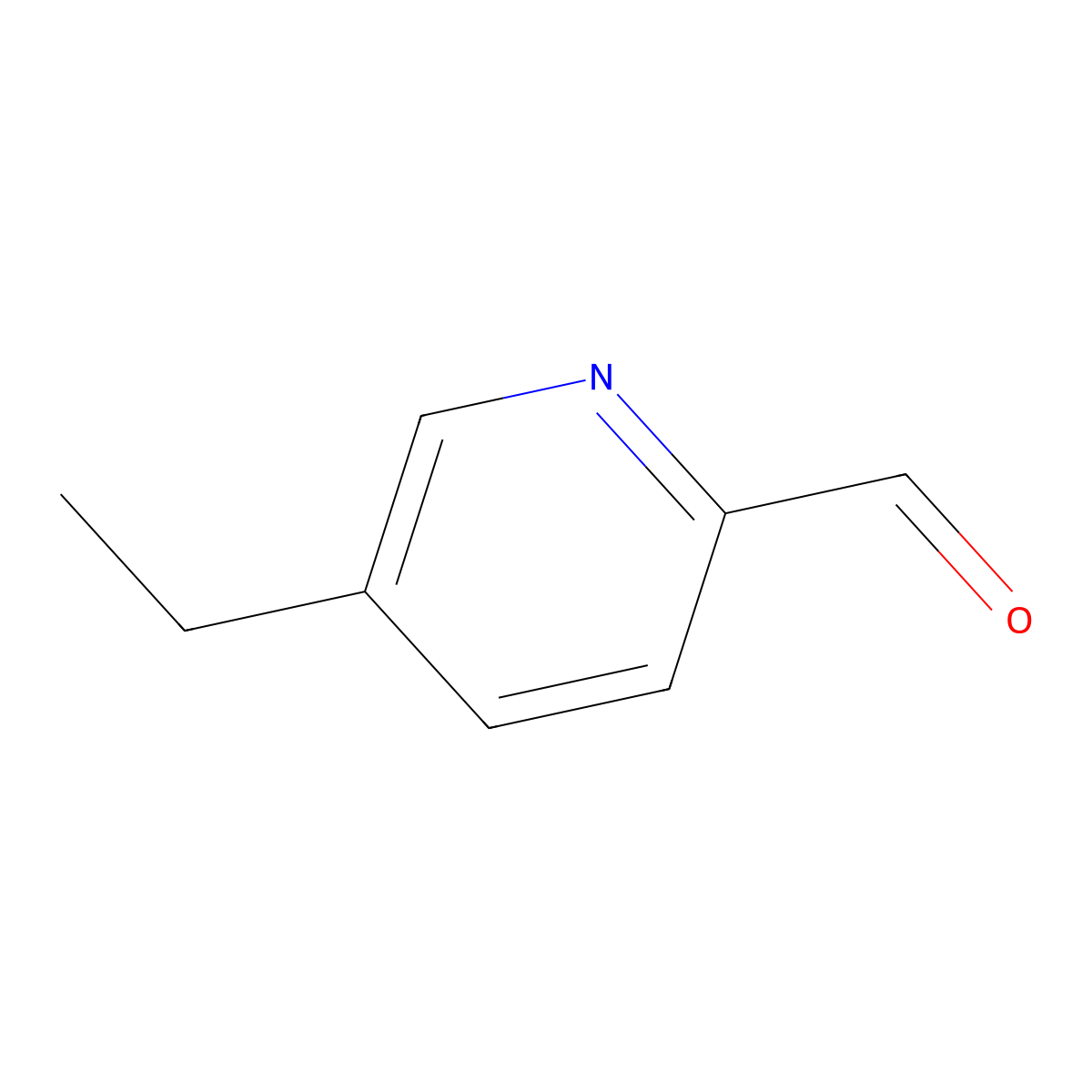 5-Ethylpyridine-2-carbaldehyde molecular structure, CAS 21913-84-8