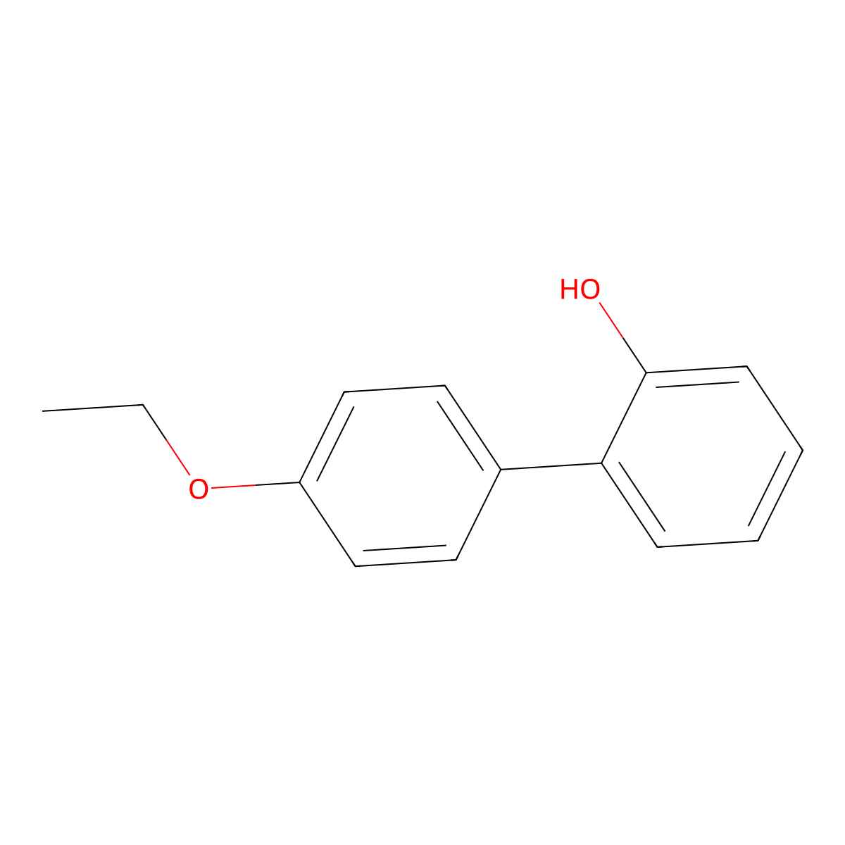 4'-Ethoxy(1,1'-biphenyl)-2-ol molecular structure, CAS 21914-10-3