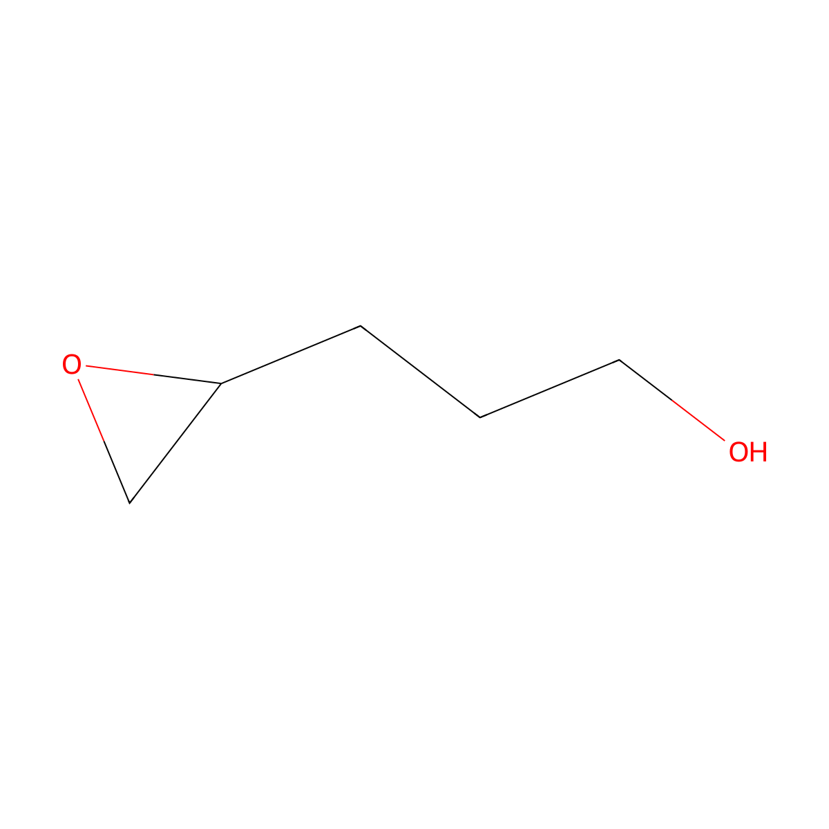 Oxirane, 3-hydroxypropyl- molecular structure, CAS 21915-56-0