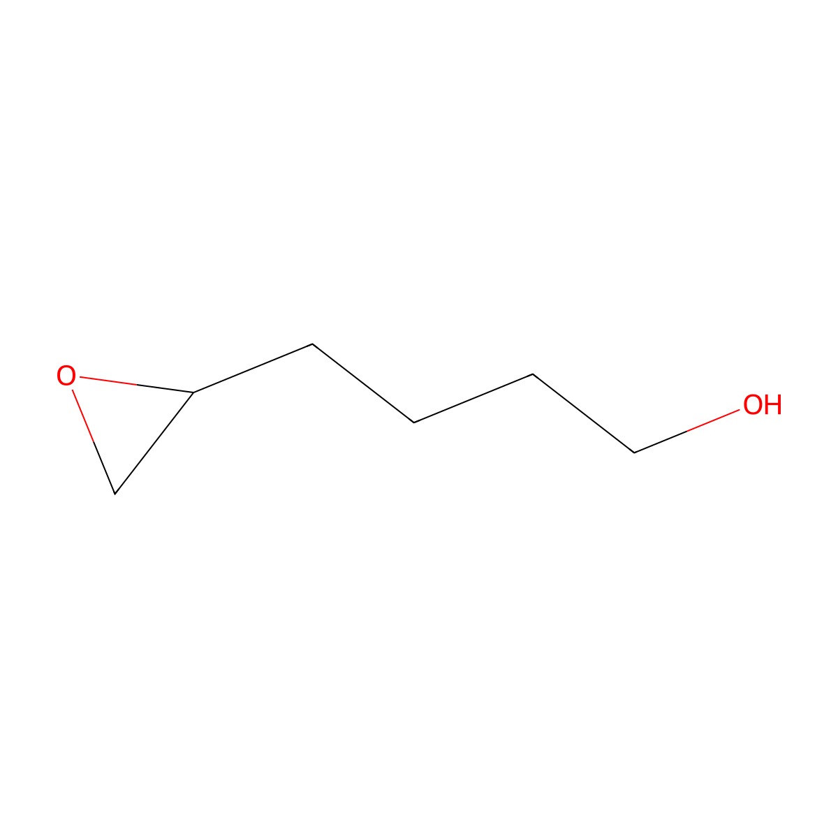 4-(Oxiran-2-yl)butan-1-ol molecular structure, CAS 21915-57-1