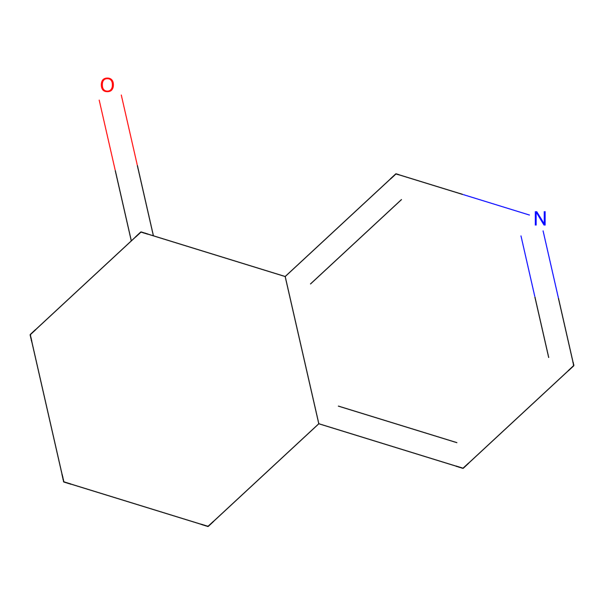 6,7-dihydro-5H-isoquinolin-8-one molecular structure, CAS 21917-88-4