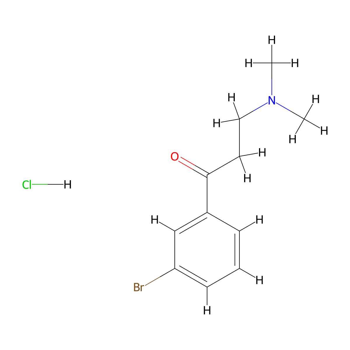 1-(3-Bromophenyl)-3-(dimethylamino)-1-propanone hydrochloride molecular structure, CAS 2192-15-6