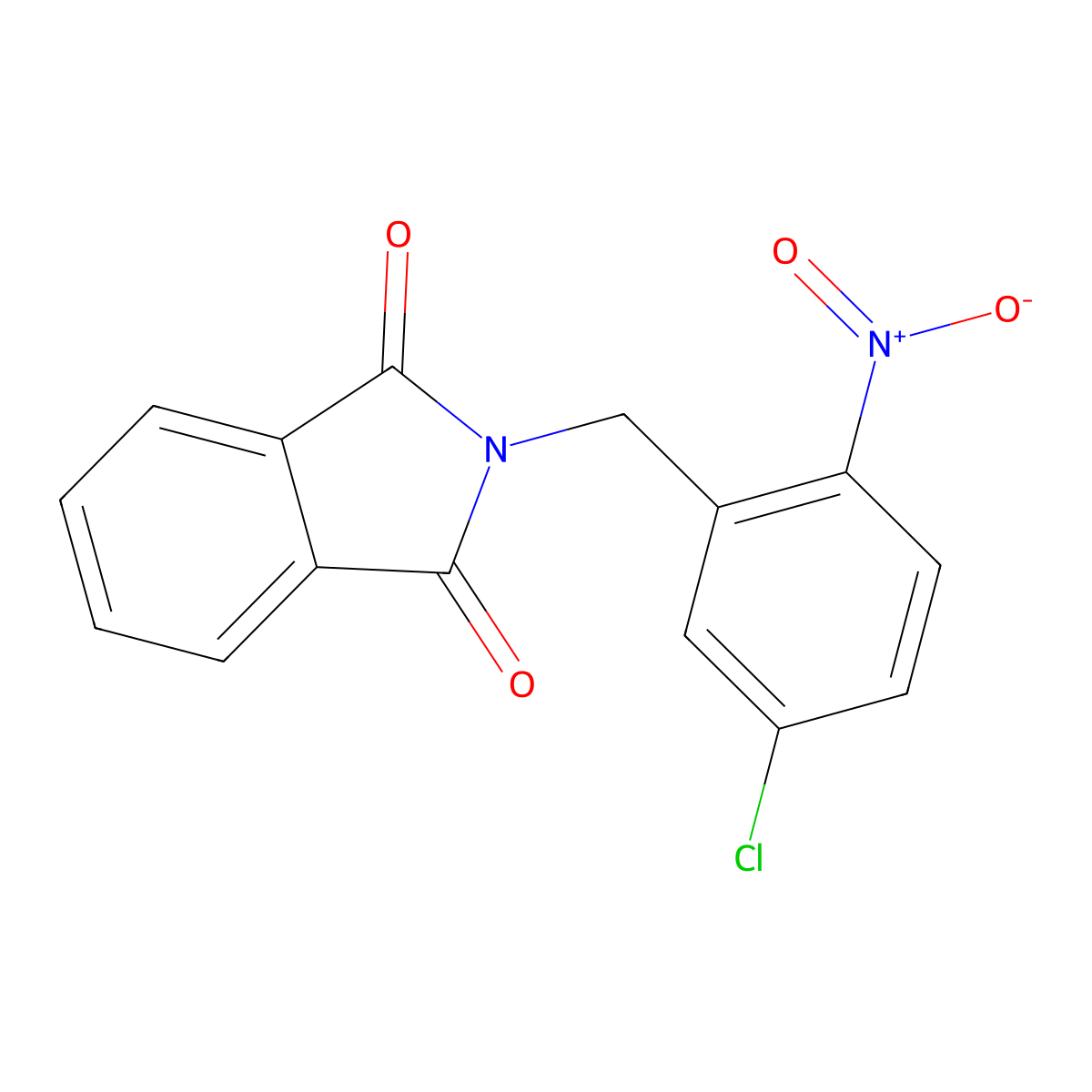 N-(5-Chloro-2-nitrobenzyl) phthalimide molecular structure, CAS 2192790-34-2