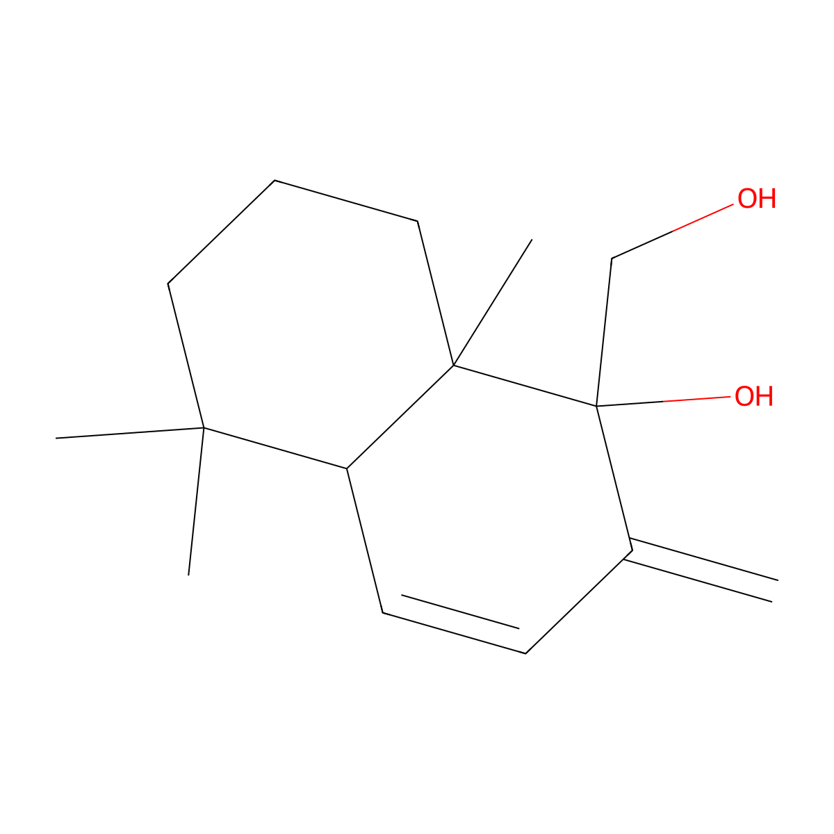 Drim-68(12)-dien-9alpha,11-diol molecular structure, CAS 2193060-25-0