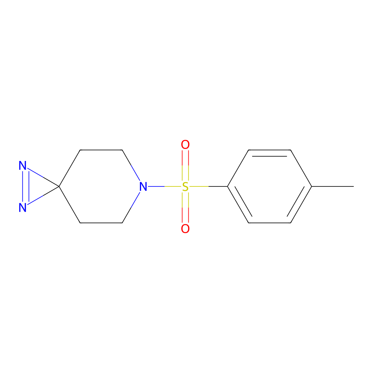 6-(4-Methylbenzenesulfonyl)-1,2,6-triazaspiro[2.5]oct-1-ene molecular structure, CAS 2193060-63-6