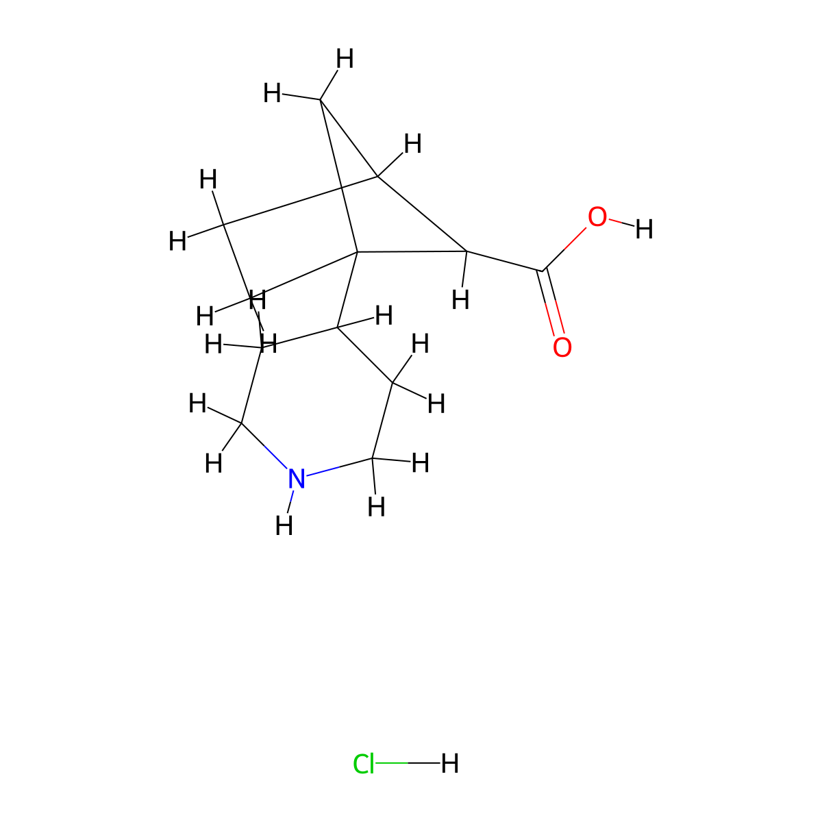 1-(Piperidin-4-yl)bicyclo[2.1.1]hexane-5-carboxylic acid hydrochloride molecular structure, CAS 2193060-76-1