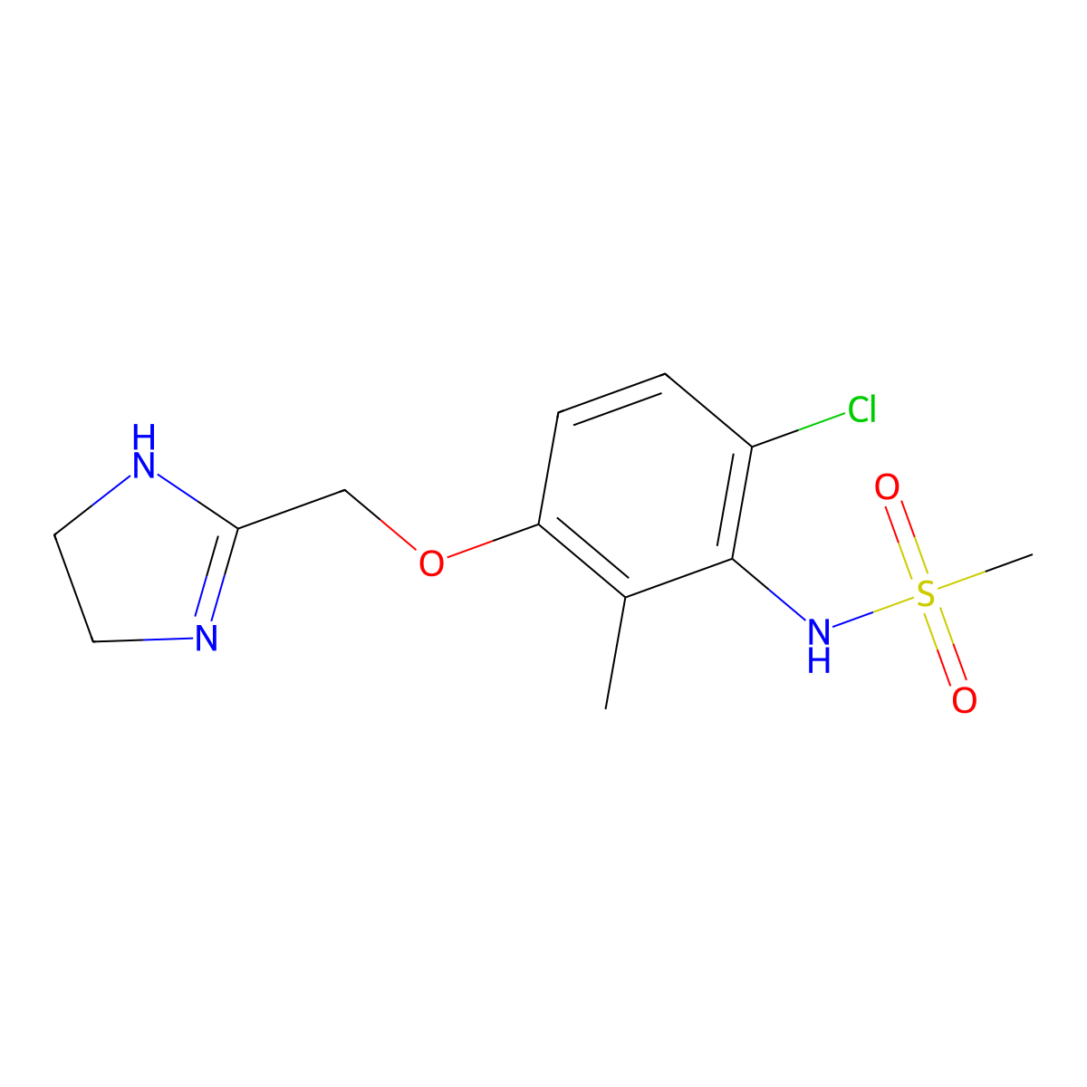 Dabuzalgron molecular structure, CAS 219311-44-1