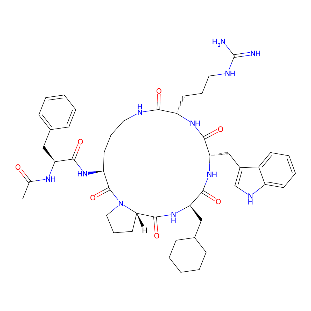 Pmx-53 molecular structure, CAS 219639-75-5