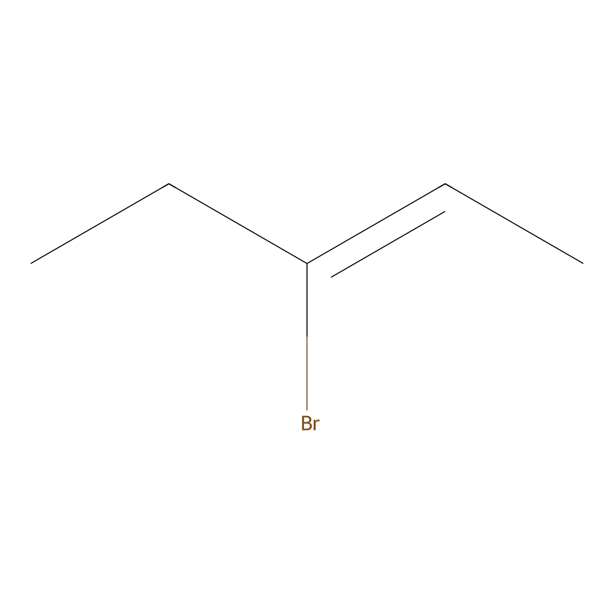 2-Pentene, 3-bromo- molecular structure, CAS 21964-23-8