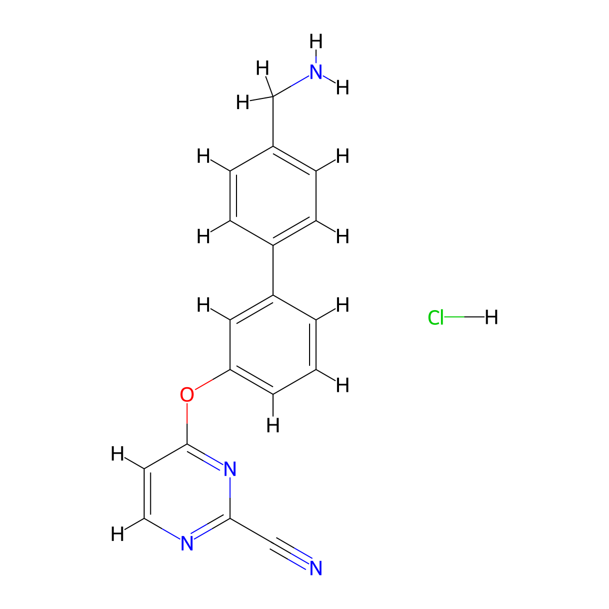 Cysteine Protease inhibitor hydrochloride molecular structure, CAS 2197053-49-7