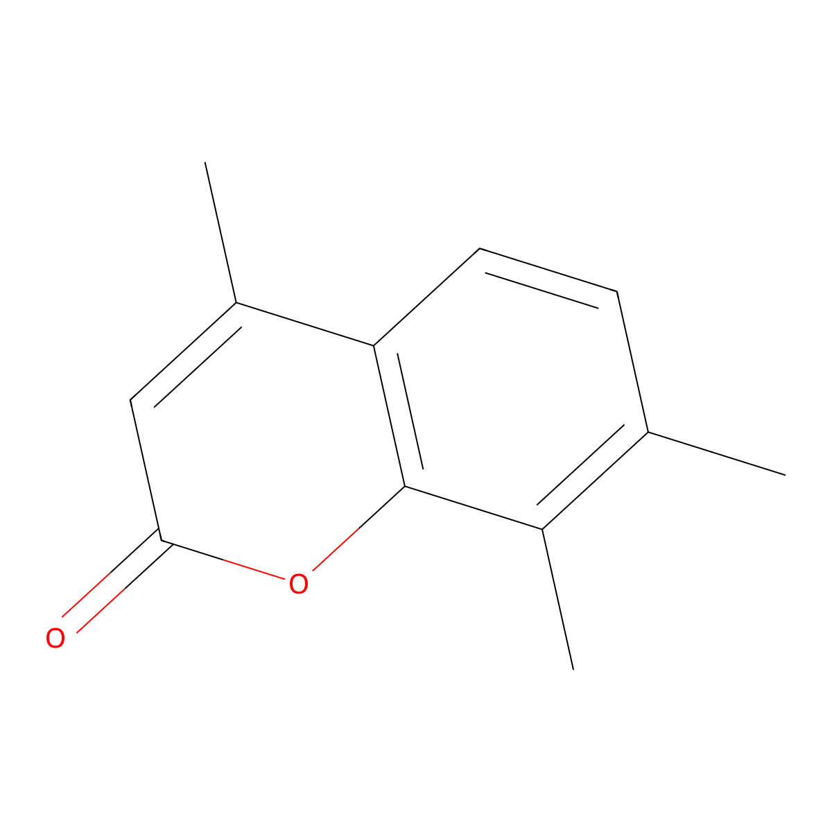 4,7,8-Trimethylcoumarin molecular structure, CAS 219722-12-0