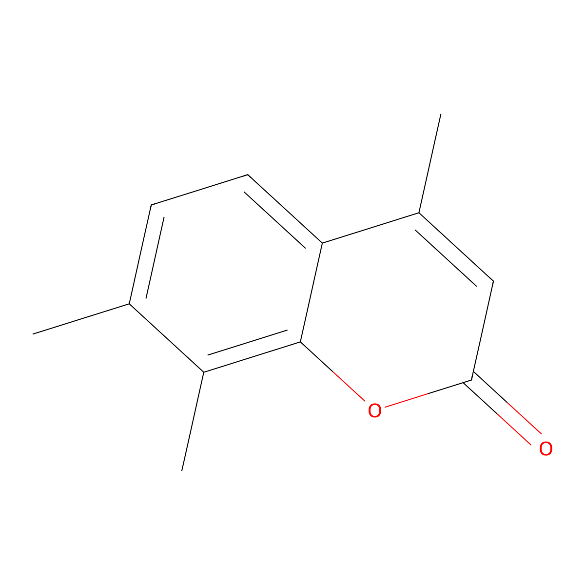 4,7,8-Trimethylcoumarin molecular structure, CAS 219722-12-0