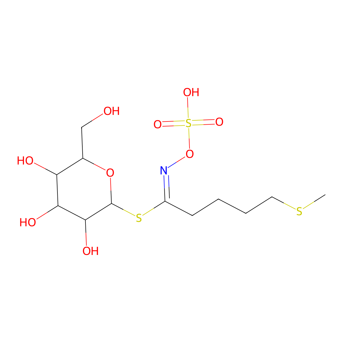 Glucoerucin molecular structure, CAS 21973-56-8