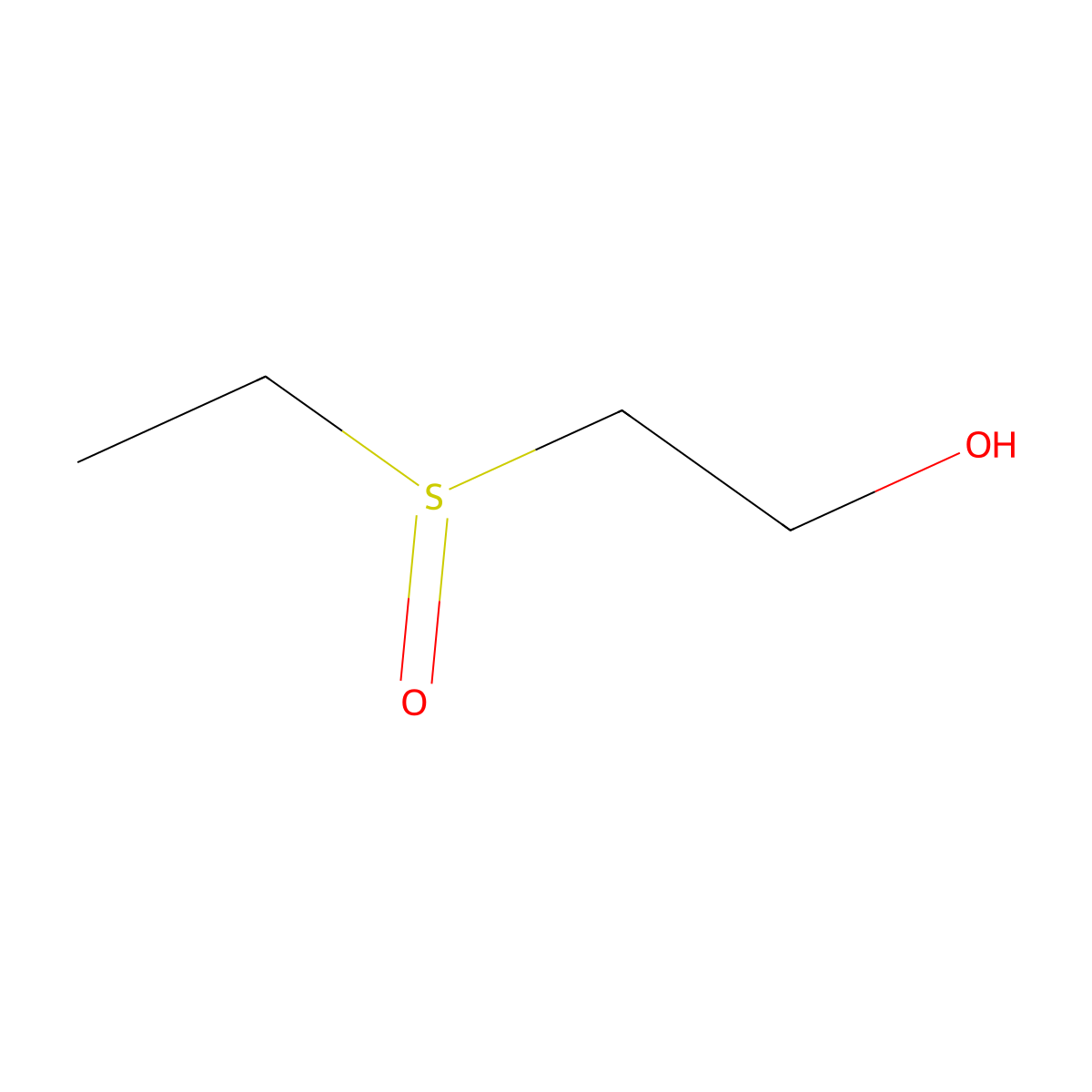 2-(Ethanesulfinyl)ethanol molecular structure, CAS 21975-18-8