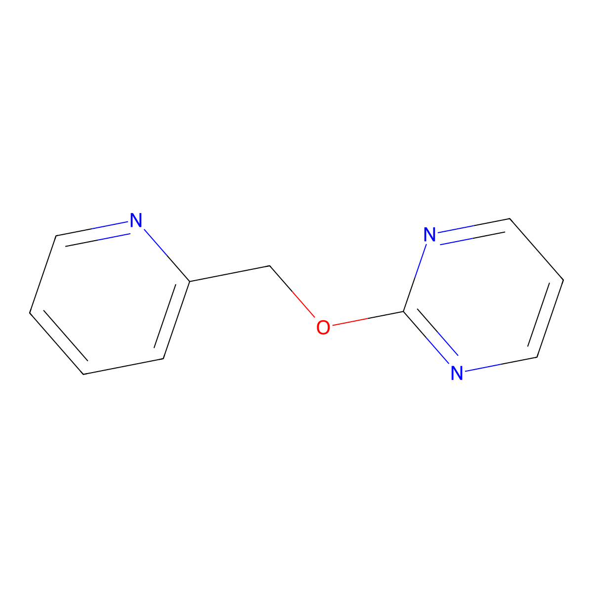 2-[(Pyridin-2-yl)methoxy]pyrimidine molecular structure, CAS 2197885-00-8