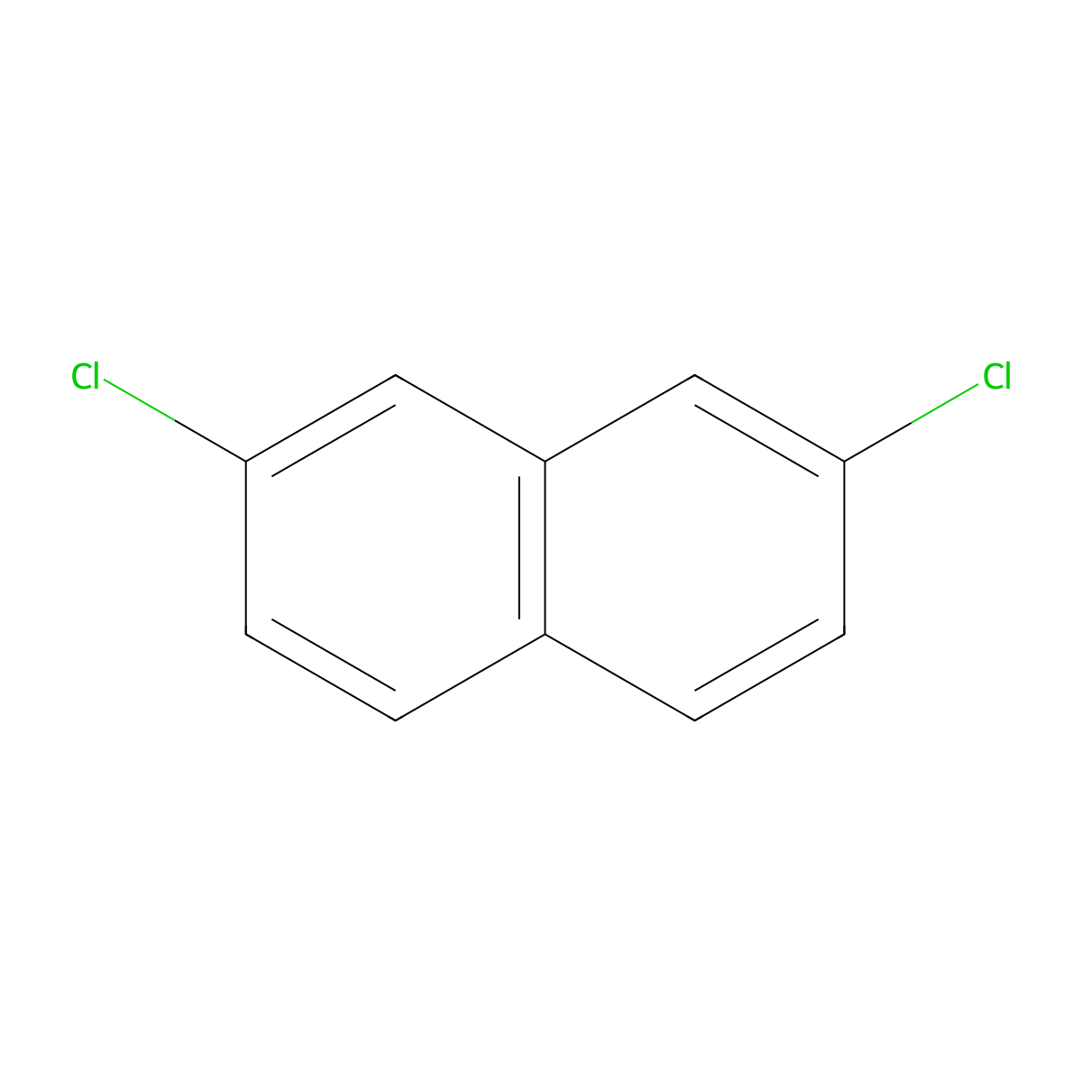 2,7-Dichloronaphthalene molecular structure, CAS 2198-77-8