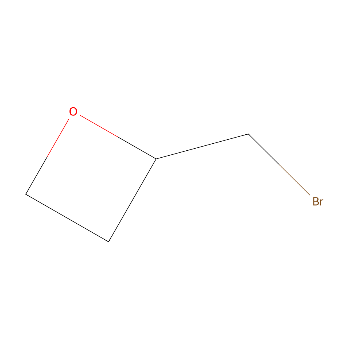 (2S)-2-(bromomethyl)oxetane molecular structure, CAS 2198099-00-0