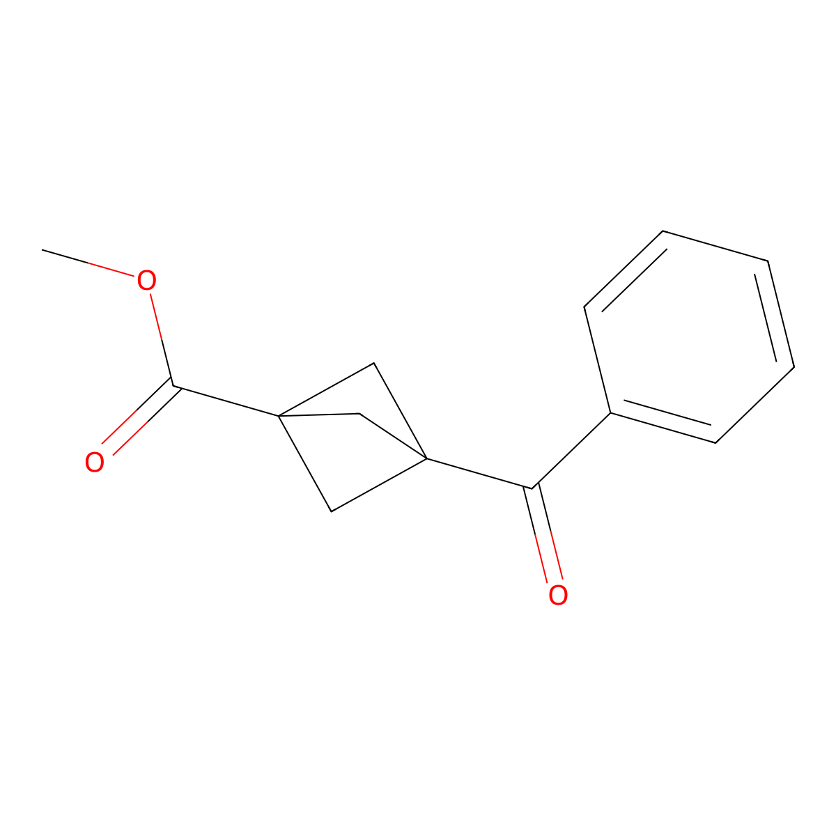 Methyl 3-benzoylbicyclo[1.1.1]pentane-1-carboxylate molecular structure, CAS 2198585-45-2