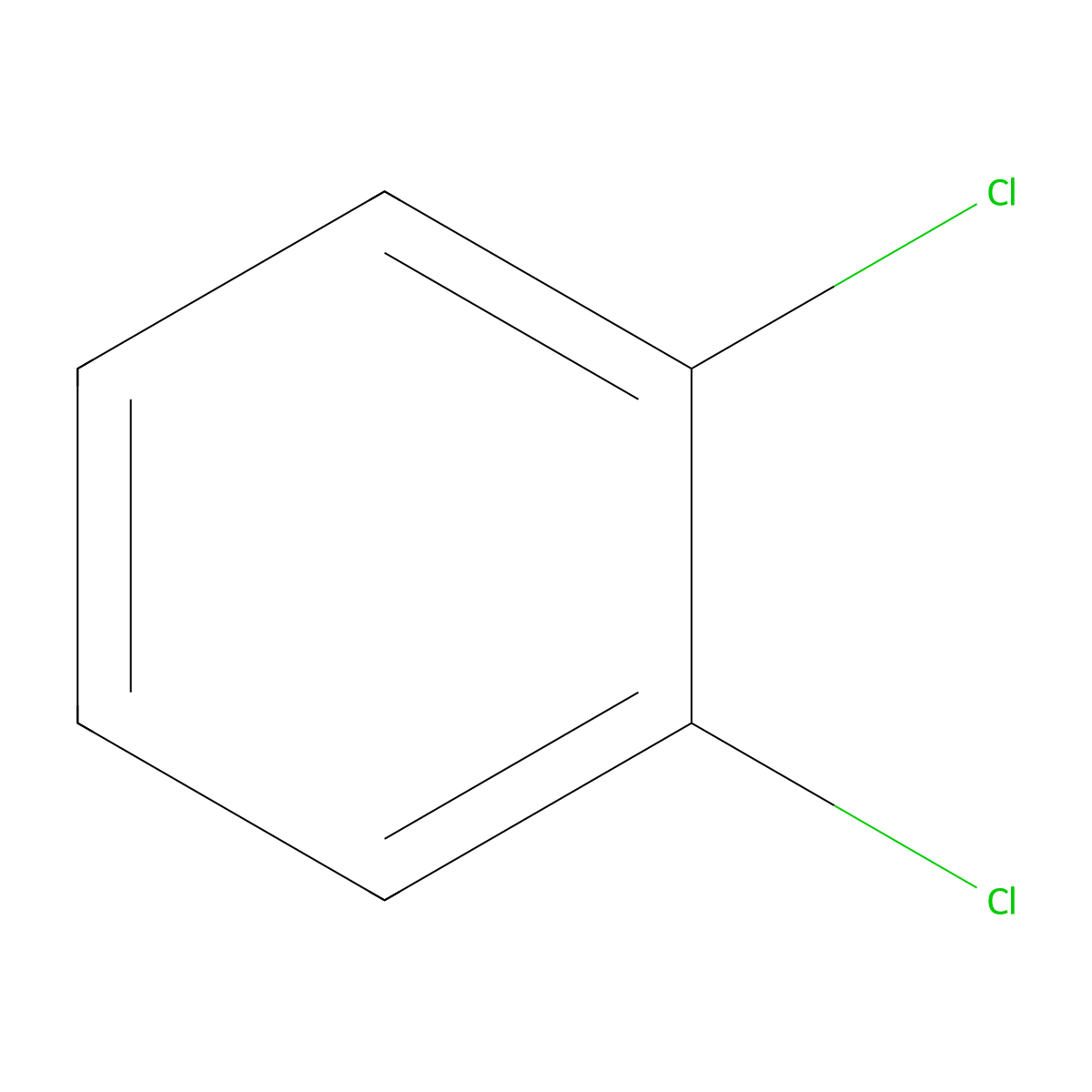 1,2-Dichlorobenzene-D4 molecular structure, CAS 2199-69-1