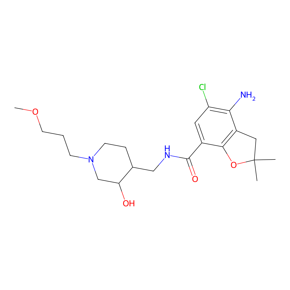 Revexepride molecular structure, CAS 219984-49-3