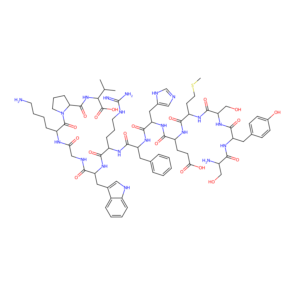 Tridecactide molecular structure, CAS 22006-64-0