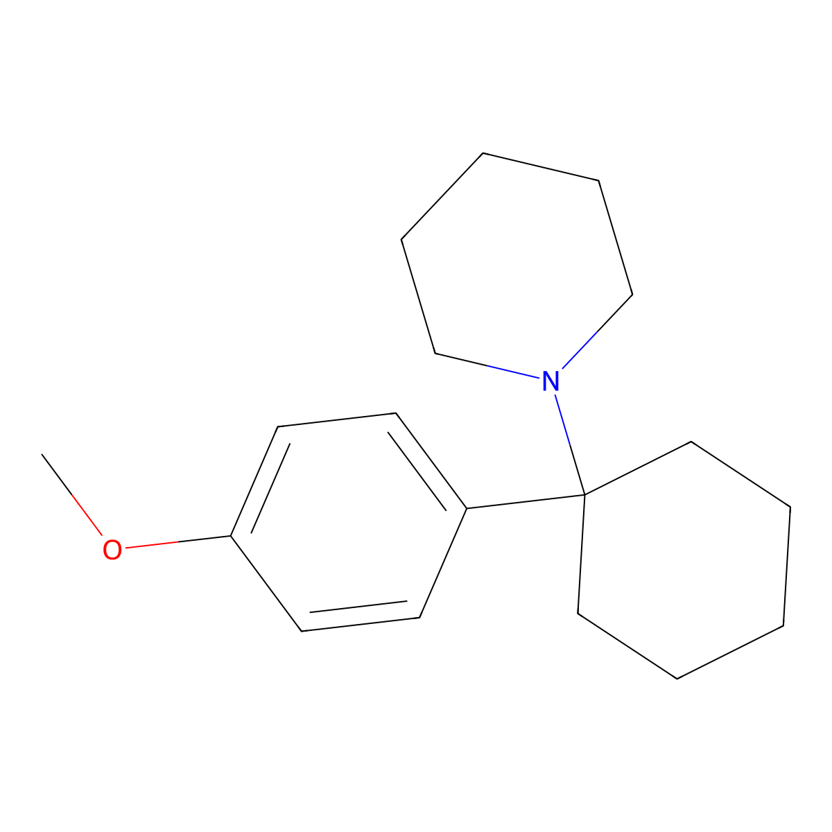 Methoxydine molecular structure, CAS 2201-35-6