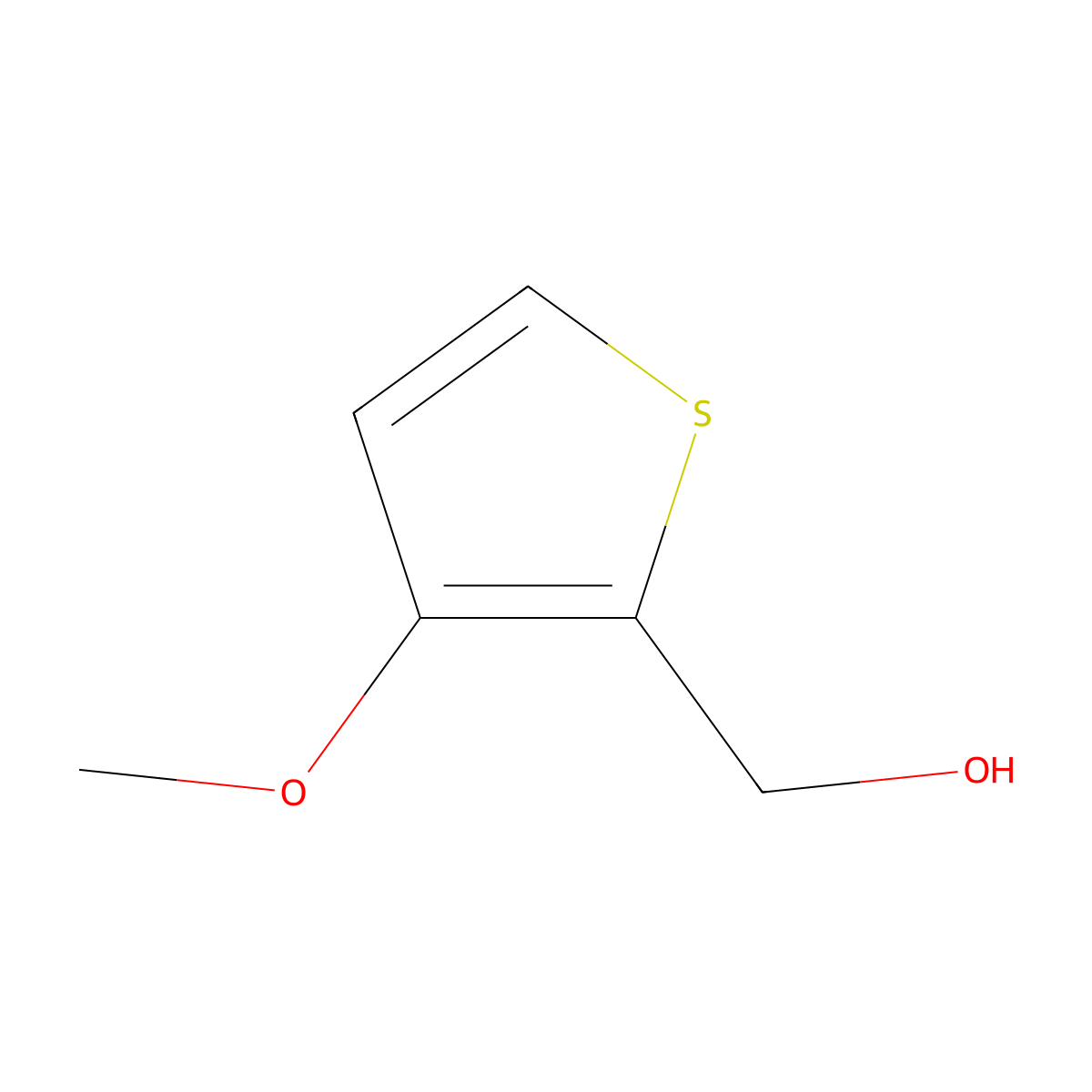 (3-Methoxythien-2-yl)methanol molecular structure, CAS 220139-78-6