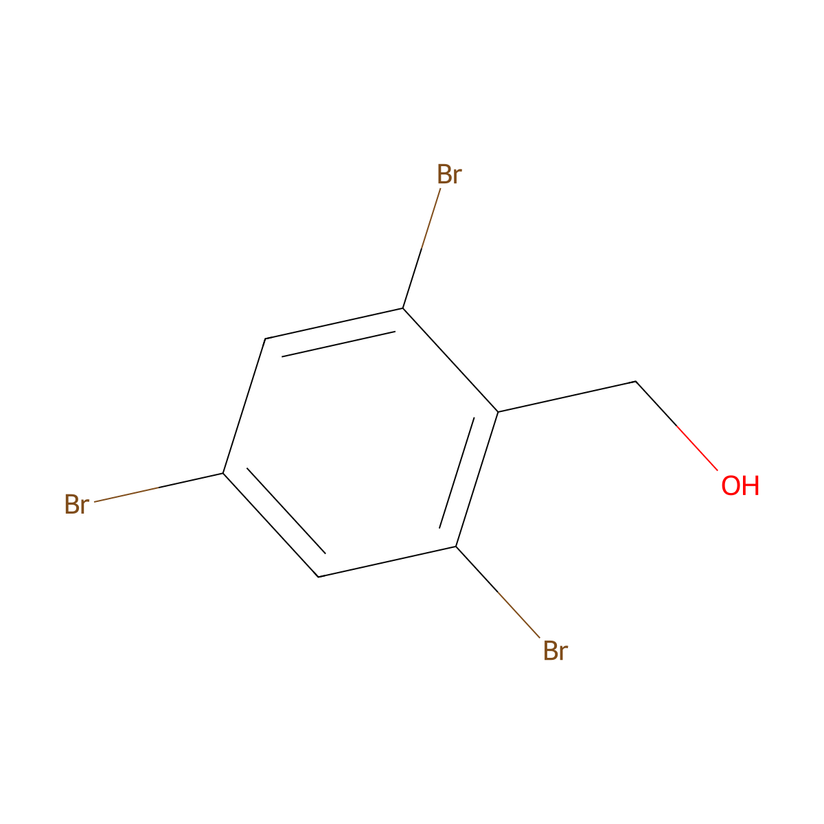 (2,4,6-Tribromophenyl)methanol molecular structure, CAS 22019-73-4