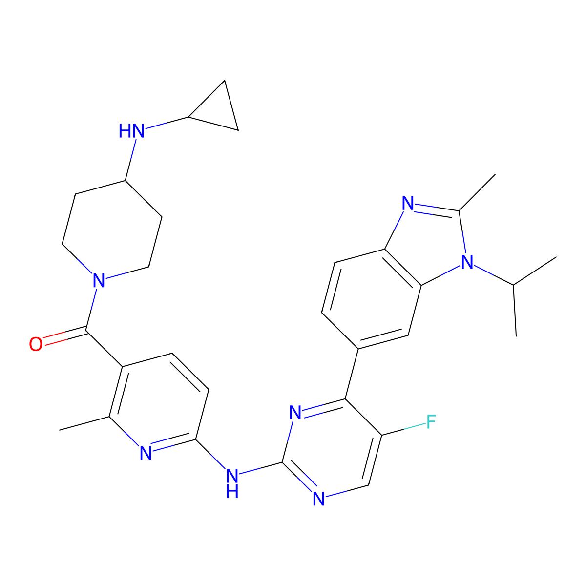 Cimpuciclib molecular structure, CAS 2202767-78-8