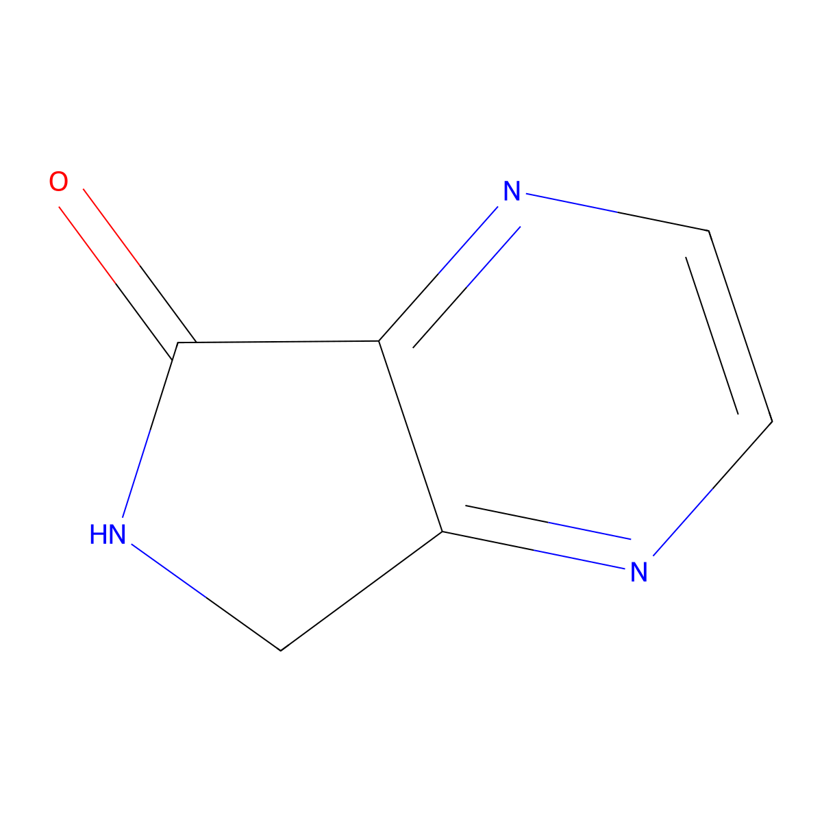 6,7-Dihydropyrrolo[3,4-b]pyrazin-5-one molecular structure, CAS 2203486-14-8