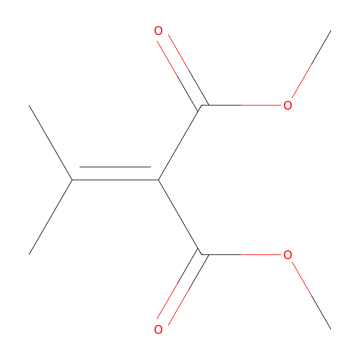 1,3-Dimethyl 2-(propan-2-ylidene)propanedioate molecular structure, CAS 22035-53-6