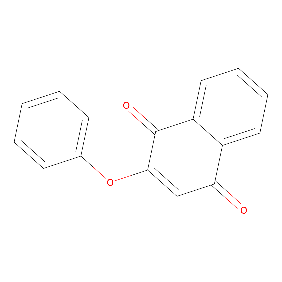 2-Phenoxynaphthalene-1,4-dione molecular structure, CAS 220459-72-3