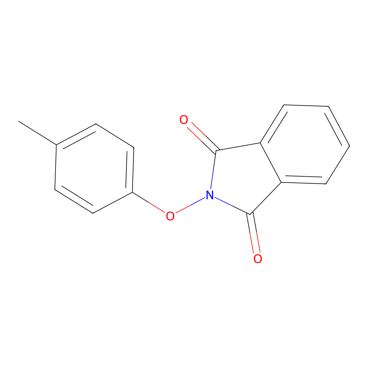 2-(p-Tolyloxy)isoindoline-1,3-dione molecular structure, CAS 220464-86-8
