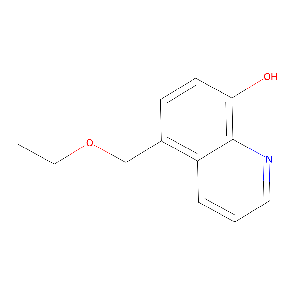 5-(Ethoxymethyl)quinolin-8-ol molecular structure, CAS 22049-19-0