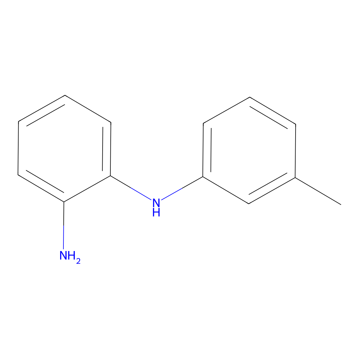 N1-(3-methylphenyl)benzene-1,2-diamine molecular structure, CAS 220496-01-5