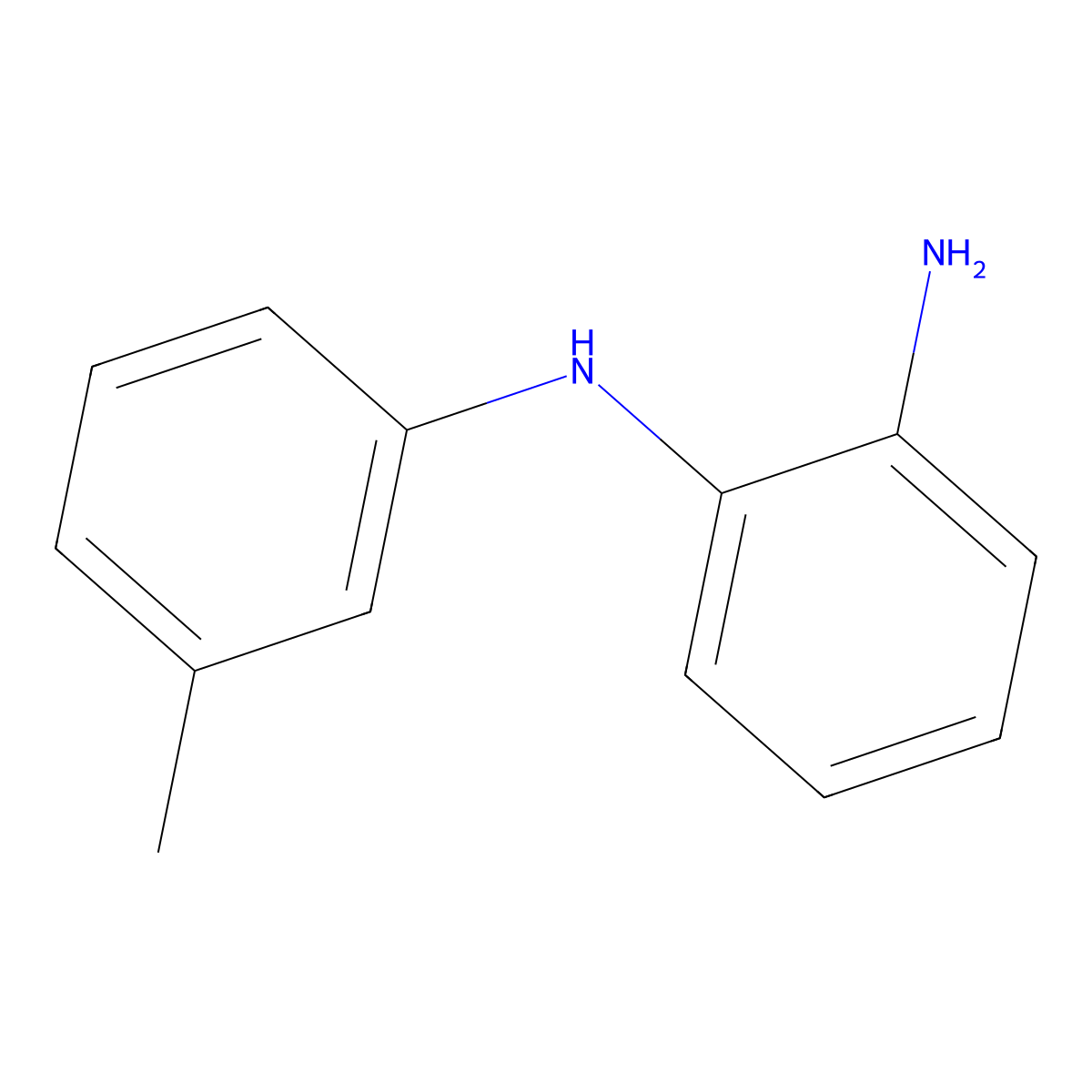 N1-(3-methylphenyl)benzene-1,2-diamine molecular structure, CAS 220496-01-5