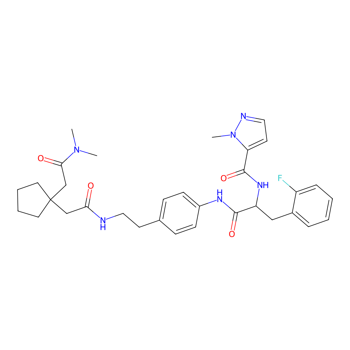 IL-17A antagonist 1 molecular structure, CAS 2205034-18-8