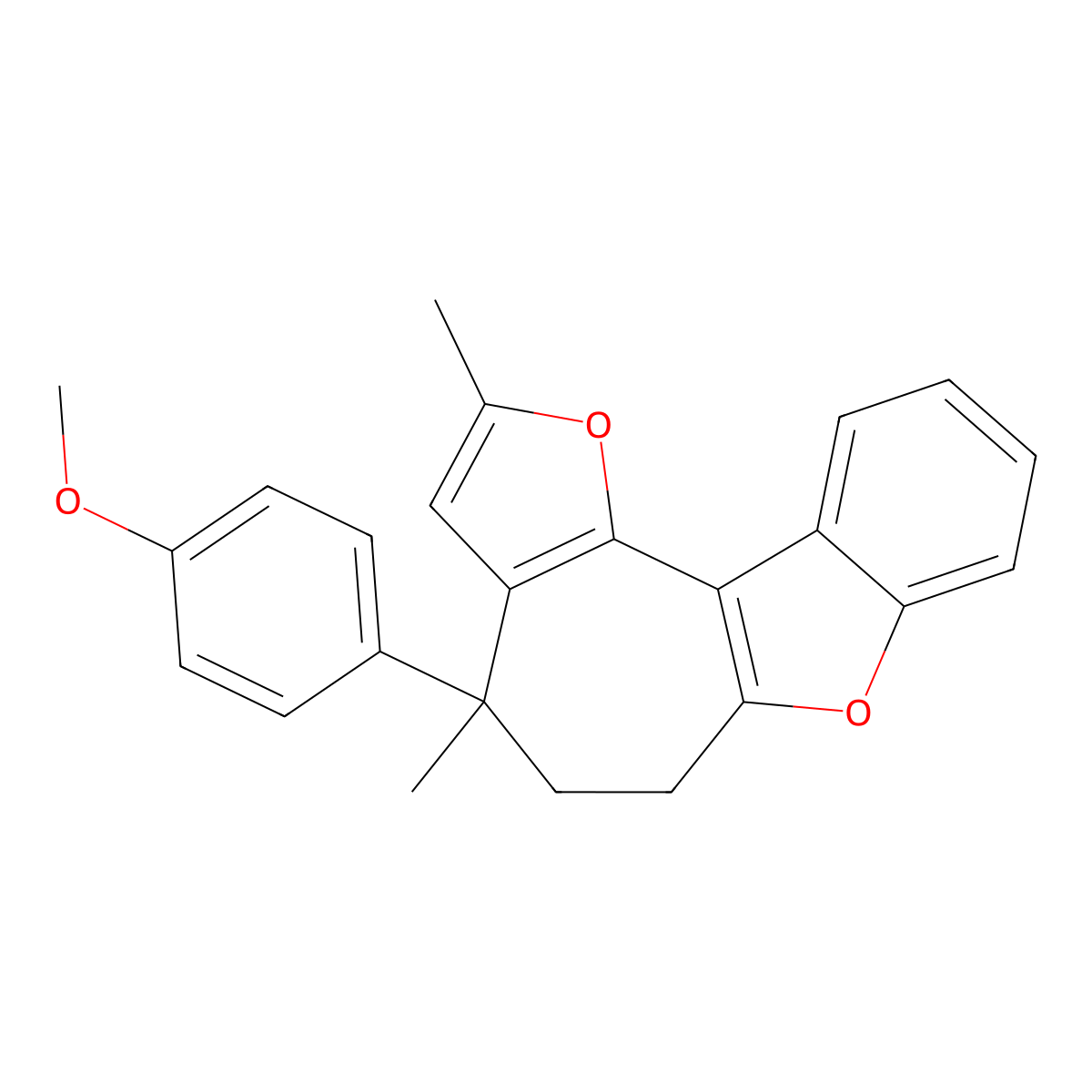 7-(4-Methoxyphenyl)-4,7-dimethyl-3,11-dioxatetracyclo[8.7.0.02,6.012,17]heptadeca-1(10),2(6),4,12,14,16-hexaene molecular structure, CAS 220542-84-7